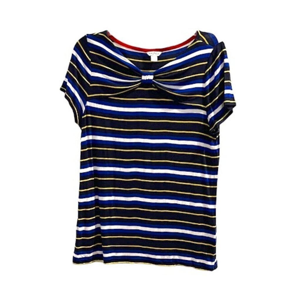Nautica knot front ss tee